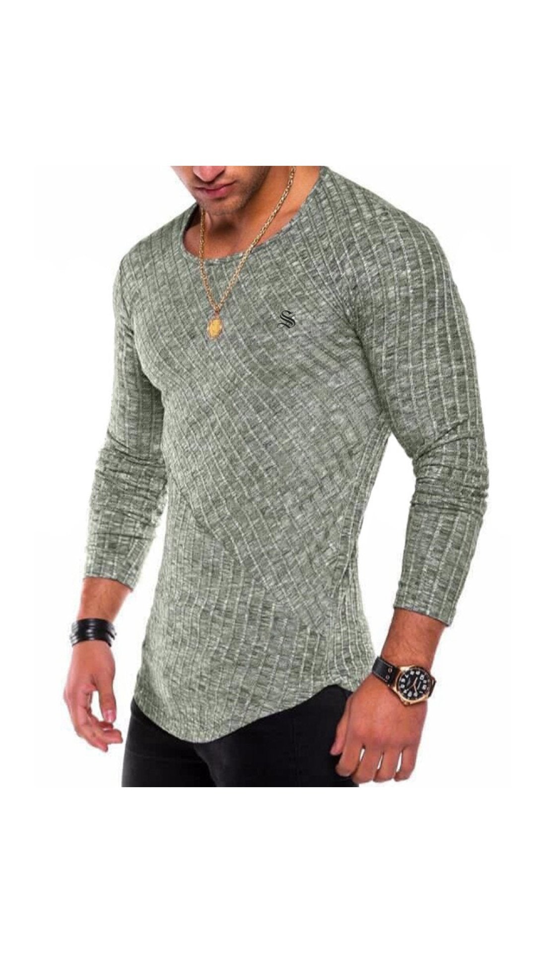 Kumizko - Long Sleeve Shirt for Men - Sarman Fashion - Wholesale Clothing Fashion Brand for Men from Canada