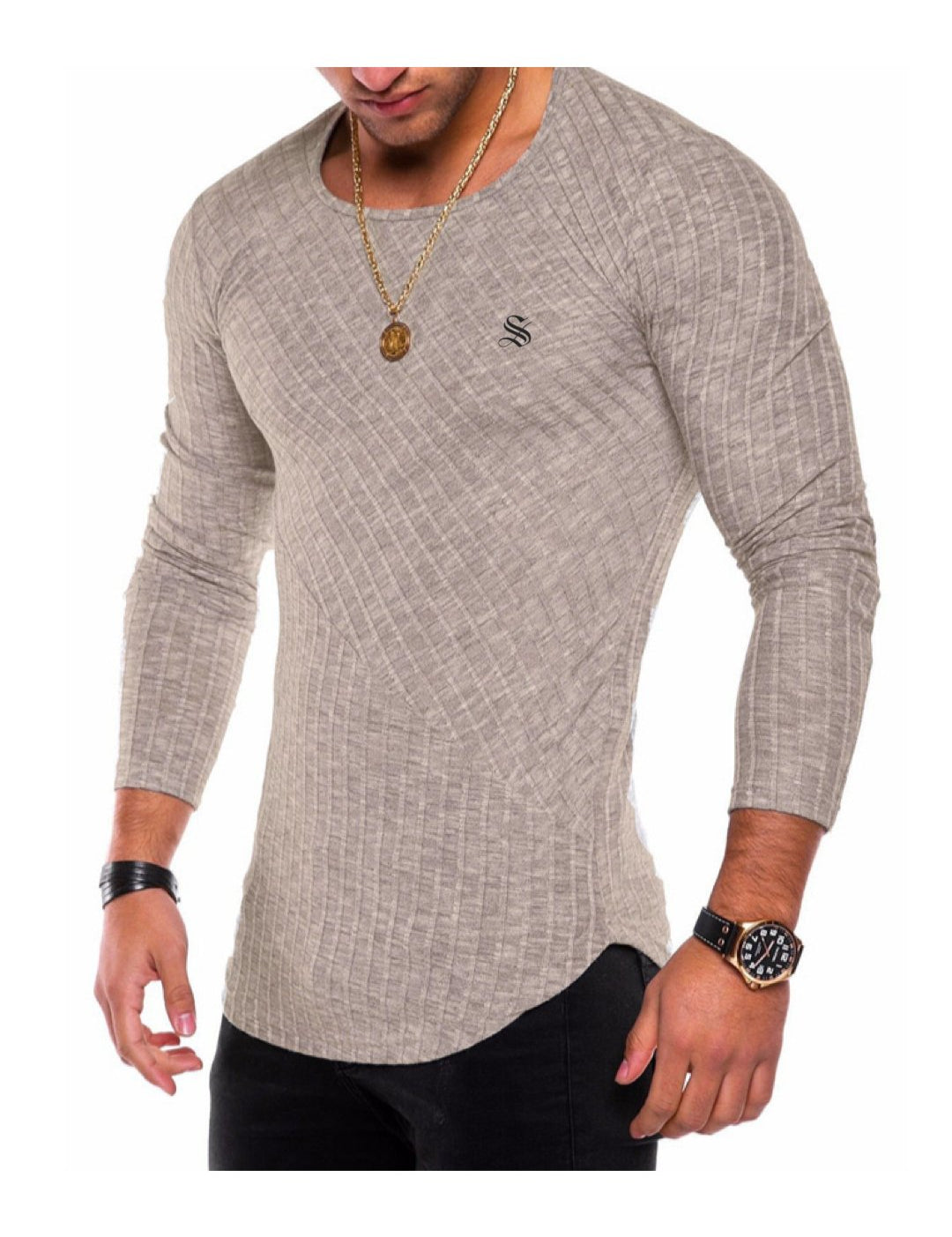 Kumizko - Long Sleeve Shirt for Men - Sarman Fashion - Wholesale Clothing Fashion Brand for Men from Canada