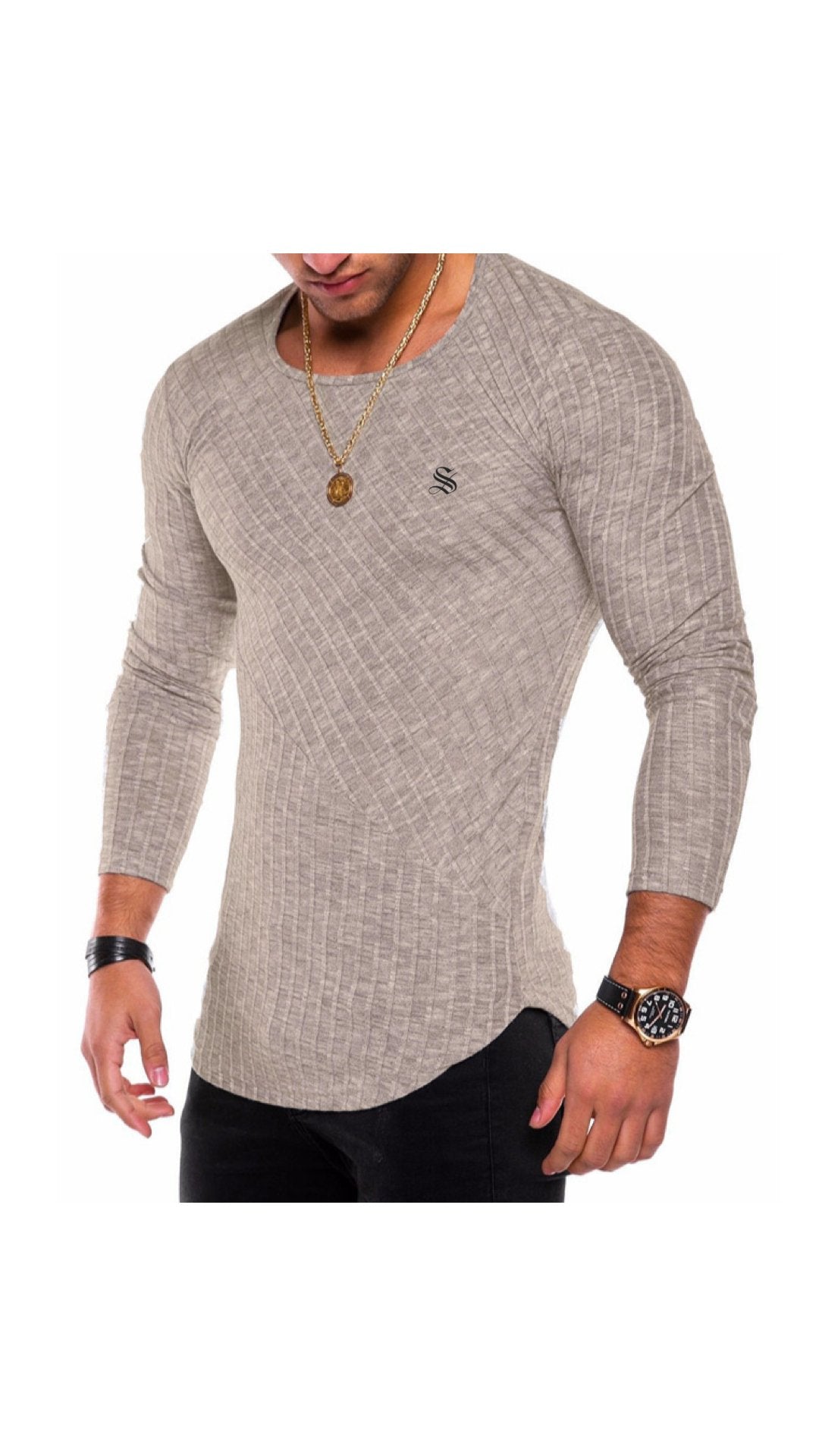 Kumizko - Long Sleeve Shirt for Men - Sarman Fashion - Wholesale Clothing Fashion Brand for Men from Canada