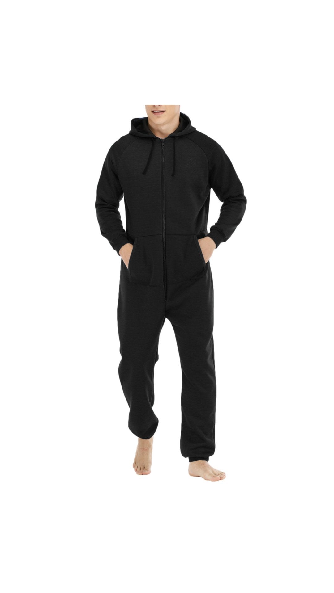 Kungu 4 - Jumpsuit Hoodie for Men - Sarman Fashion - Wholesale Clothing Fashion Brand for Men from Canada