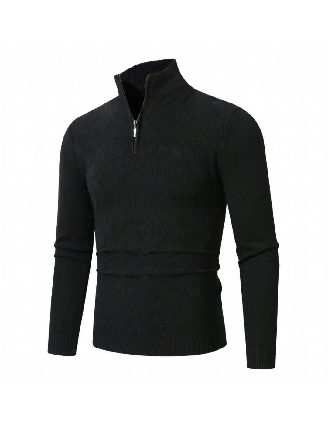 Kvn 10 - High Neck Sweater for Men - Sarman Fashion - Wholesale Clothing Fashion Brand for Men from Canada