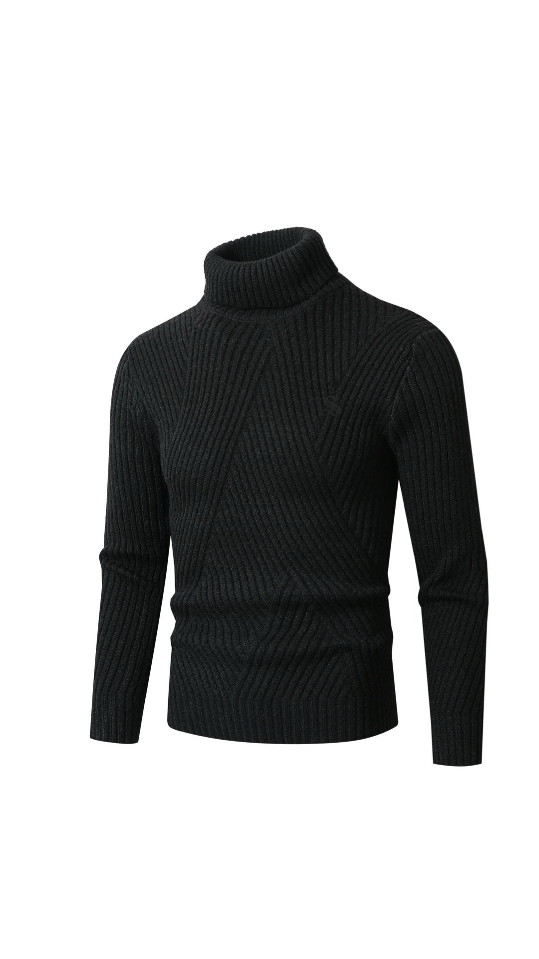 Kvn 2 - High Neck Sweater for Men - Sarman Fashion - Wholesale Clothing Fashion Brand for Men from Canada