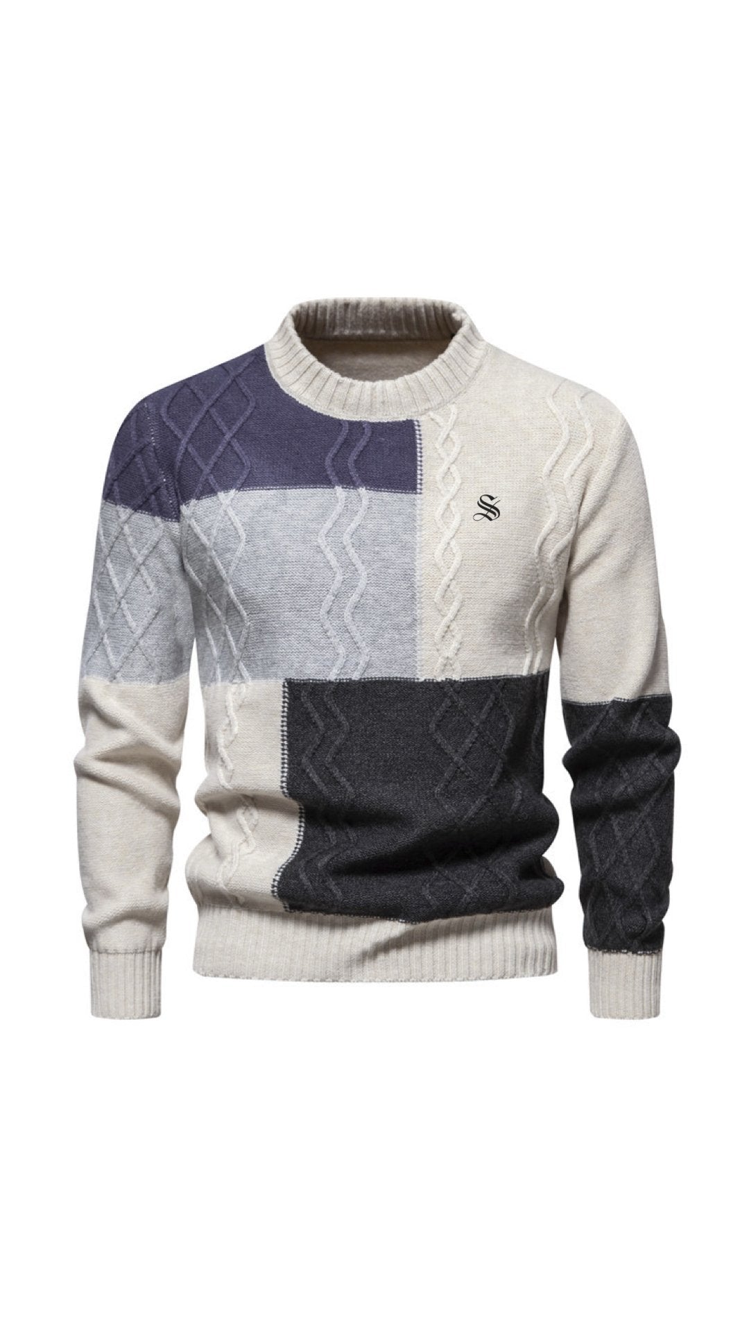 Kvn 23 - Sweater for Men - Sarman Fashion - Wholesale Clothing Fashion Brand for Men from Canada