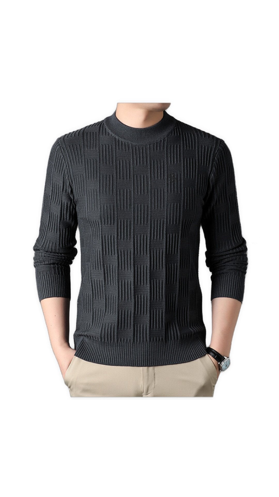 Kvn 32 - Sweater for Men - Sarman Fashion - Wholesale Clothing Fashion Brand for Men from Canada