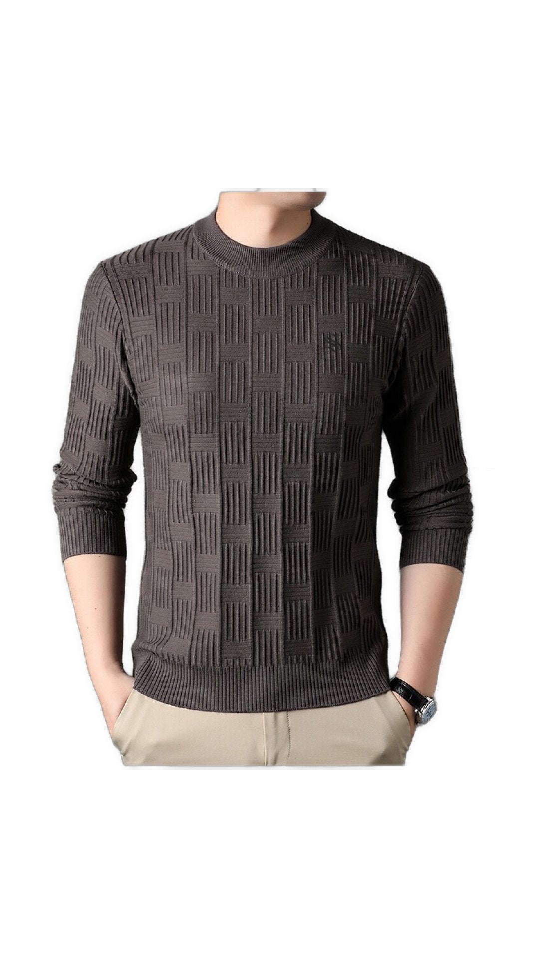 Kvn 32 - Sweater for Men - Sarman Fashion - Wholesale Clothing Fashion Brand for Men from Canada