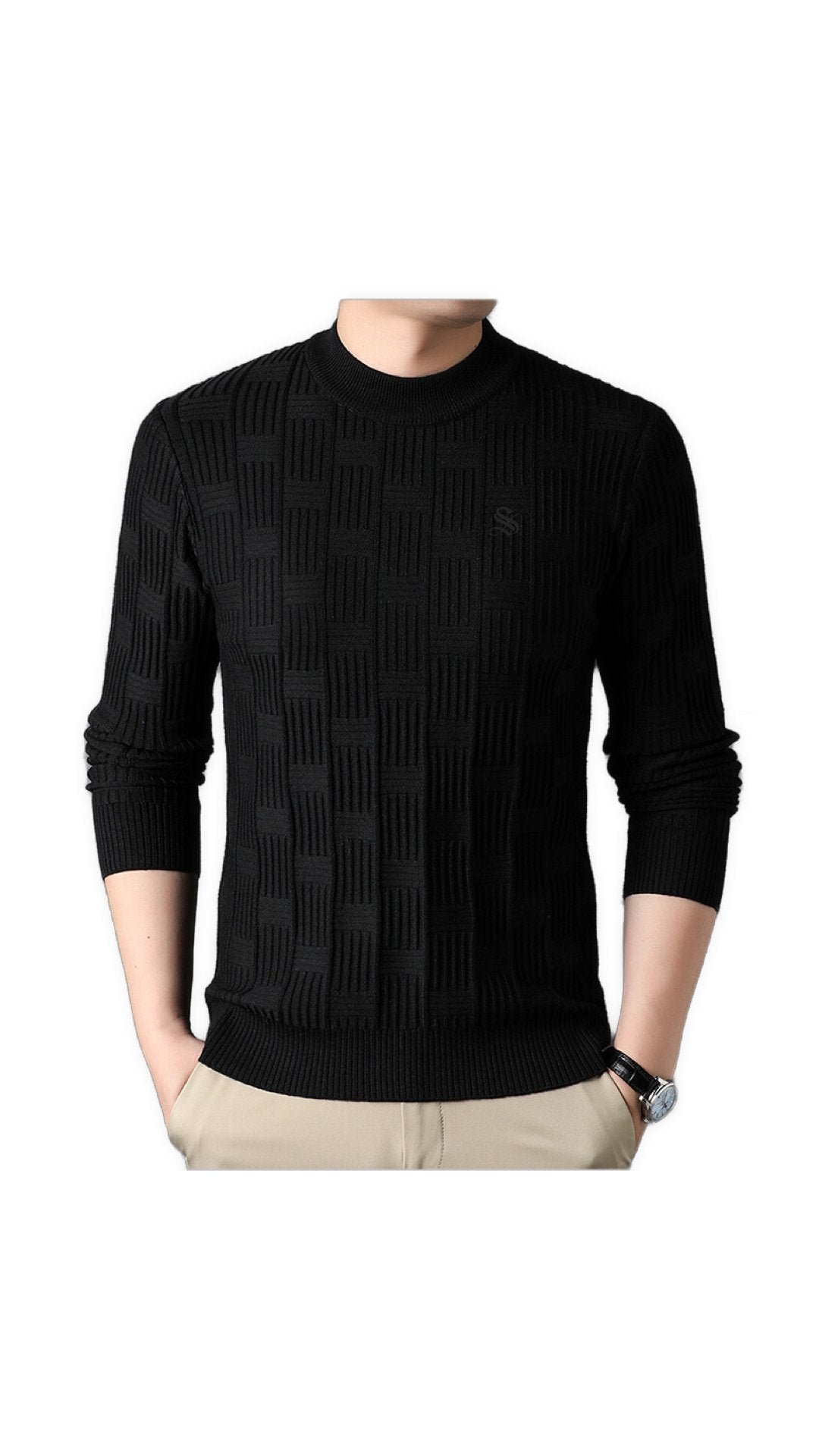 Kvn 32 - Sweater for Men - Sarman Fashion - Wholesale Clothing Fashion Brand for Men from Canada