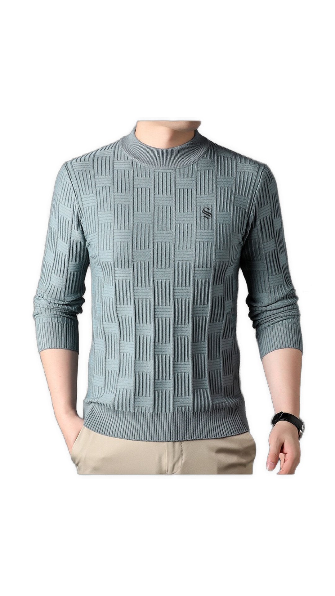 Kvn 32 - Sweater for Men - Sarman Fashion - Wholesale Clothing Fashion Brand for Men from Canada