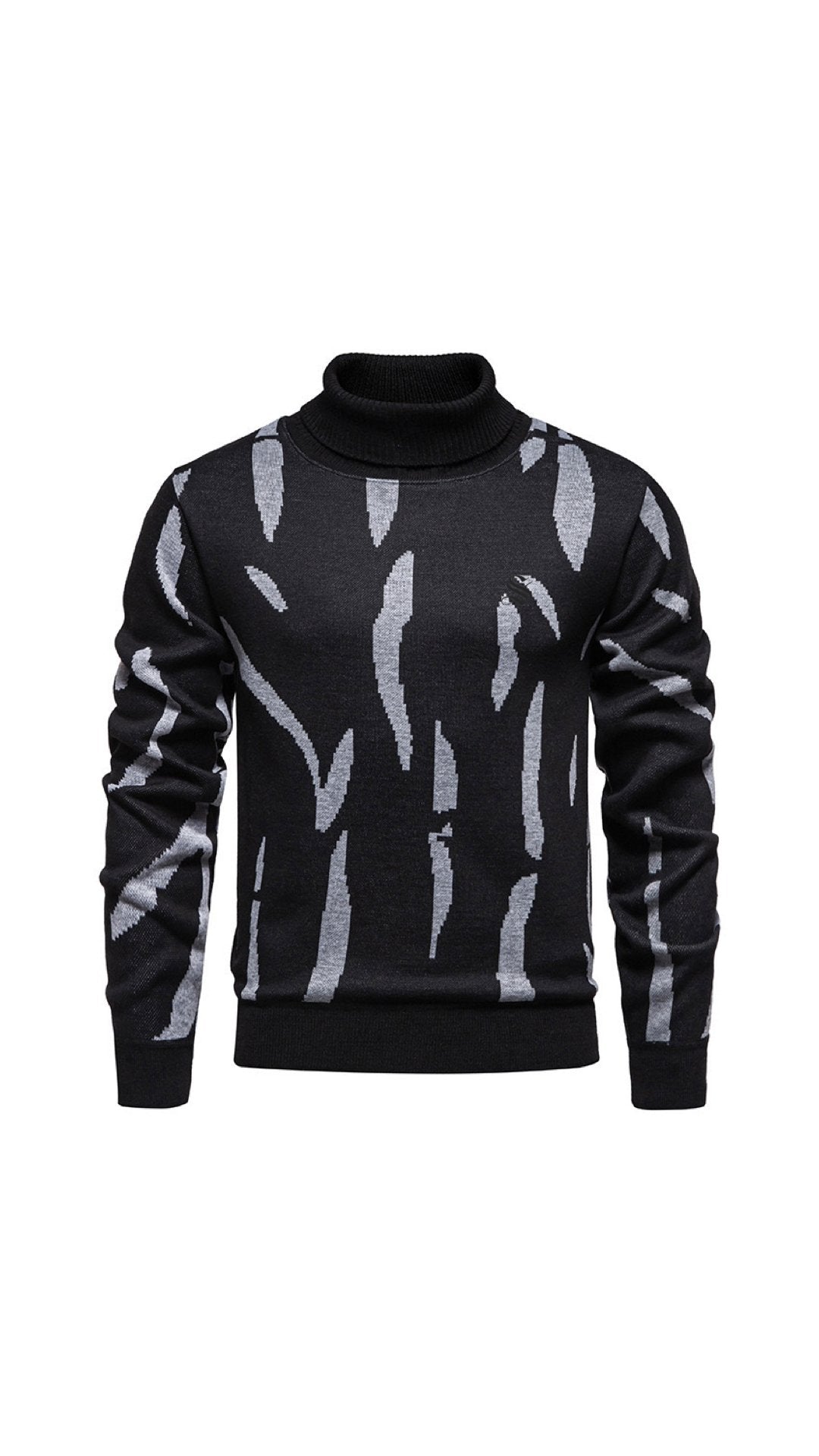 Kvn 7 - High Neck Sweater for Men - Sarman Fashion - Wholesale Clothing Fashion Brand for Men from Canada