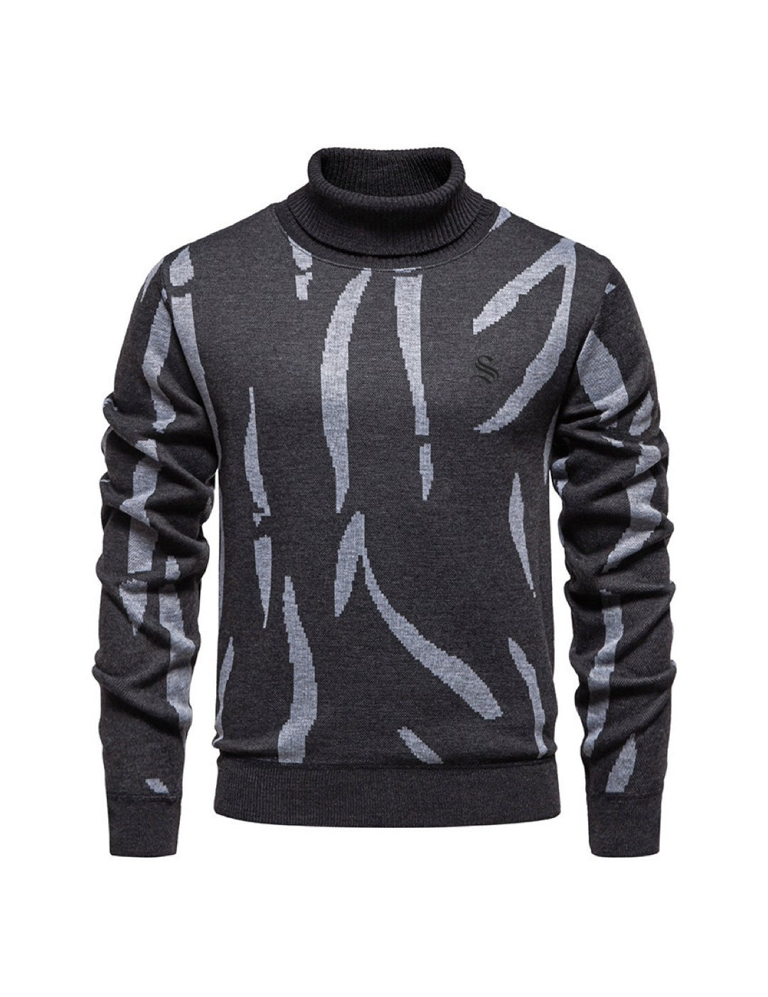 Kvn 7 - High Neck Sweater for Men - Sarman Fashion - Wholesale Clothing Fashion Brand for Men from Canada