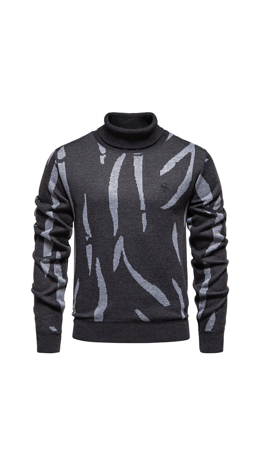 Kvn 7 - High Neck Sweater for Men - Sarman Fashion - Wholesale Clothing Fashion Brand for Men from Canada