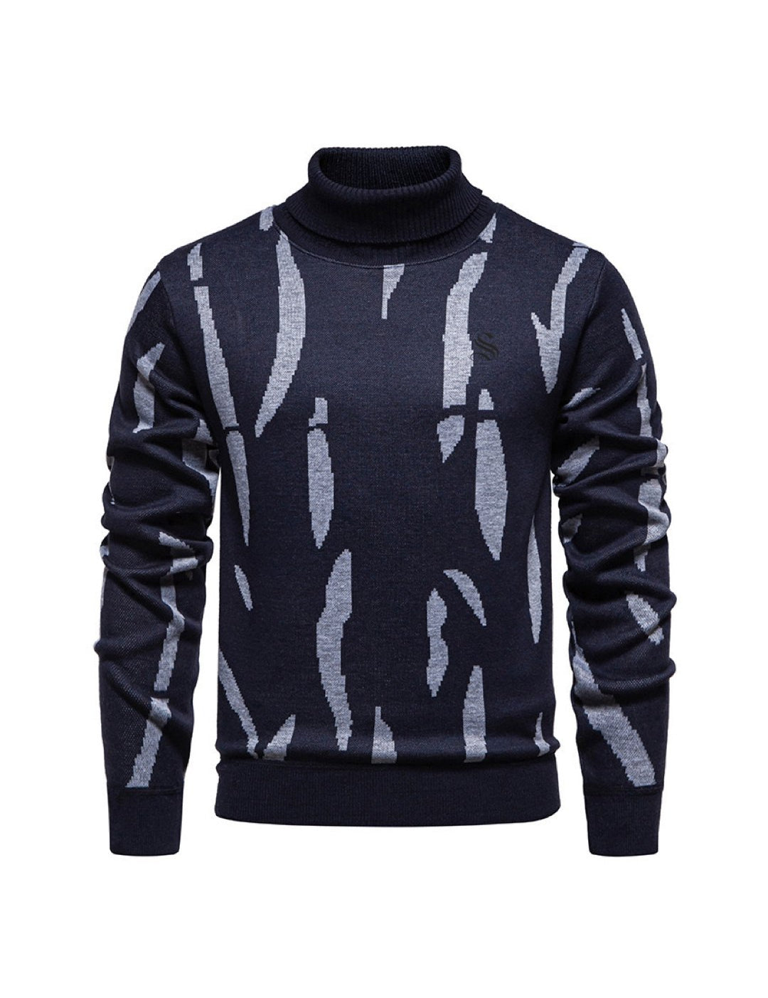 Kvn 7 - High Neck Sweater for Men - Sarman Fashion - Wholesale Clothing Fashion Brand for Men from Canada