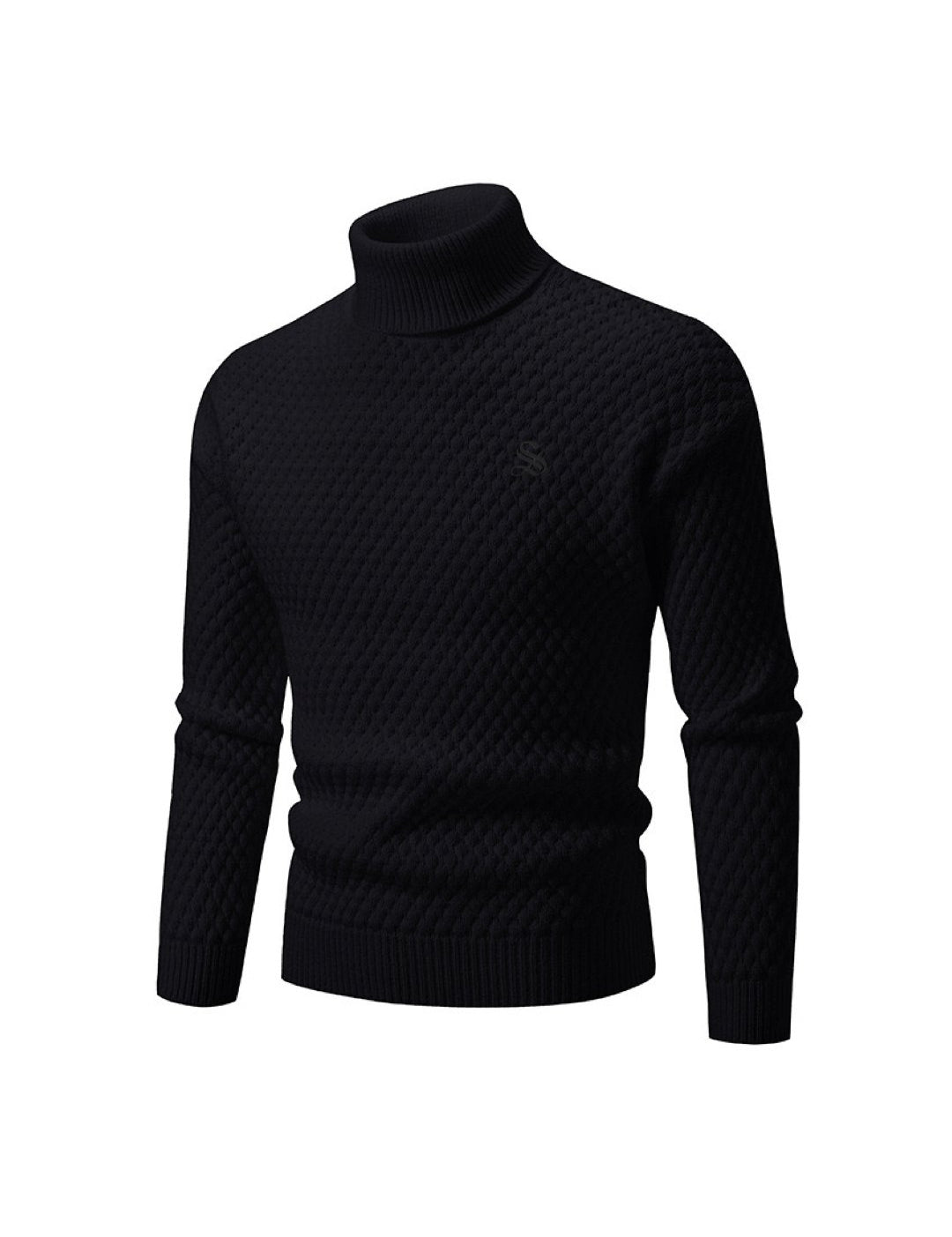 Kvn 9 - High Neck Sweater for Men - Sarman Fashion - Wholesale Clothing Fashion Brand for Men from Canada