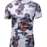 Laila - Short Sleeves Shirt for Men - Sarman Fashion - Wholesale Clothing Fashion Brand for Men from Canada