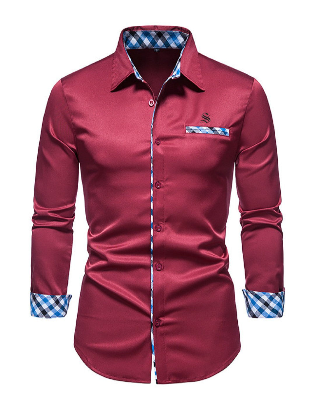 LAlovo - Long Sleeves Shirt for Men - Sarman Fashion - Wholesale Clothing Fashion Brand for Men from Canada