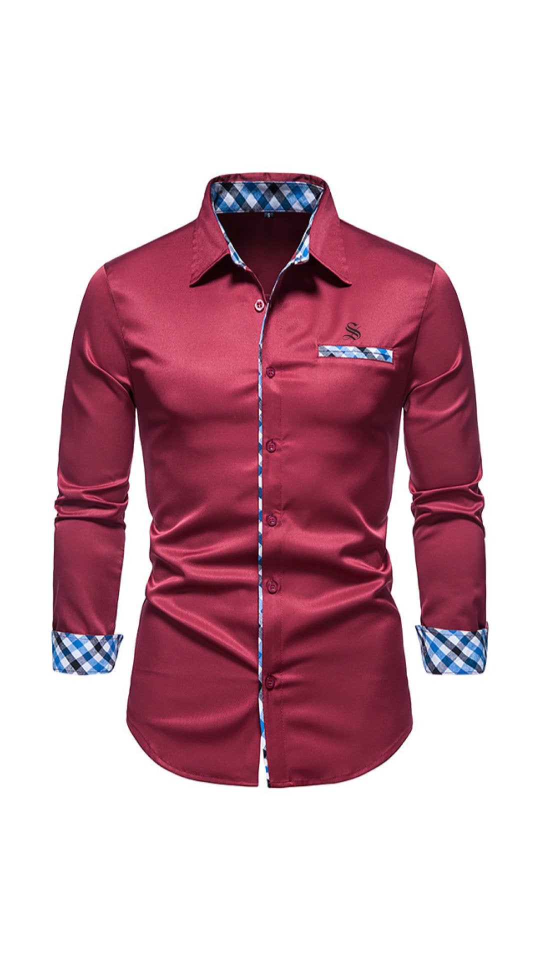 LAlovo - Long Sleeves Shirt for Men - Sarman Fashion - Wholesale Clothing Fashion Brand for Men from Canada