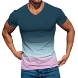 Lambad 2 - V - Neck T - Shirt for Men - Sarman Fashion - Wholesale Clothing Fashion Brand for Men from Canada