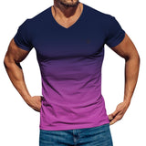 Lambad 2 - V - Neck T - Shirt for Men - Sarman Fashion - Wholesale Clothing Fashion Brand for Men from Canada