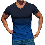 Lambad 2 - V - Neck T - Shirt for Men - Sarman Fashion - Wholesale Clothing Fashion Brand for Men from Canada