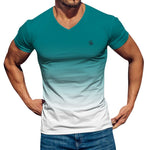 Lambad 2 - V - Neck T - Shirt for Men - Sarman Fashion - Wholesale Clothing Fashion Brand for Men from Canada