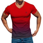 Lambad 2 - V - Neck T - Shirt for Men - Sarman Fashion - Wholesale Clothing Fashion Brand for Men from Canada