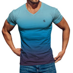 Lambad 2 - V - Neck T - Shirt for Men - Sarman Fashion - Wholesale Clothing Fashion Brand for Men from Canada