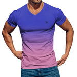 Lambad 2 - V - Neck T - Shirt for Men - Sarman Fashion - Wholesale Clothing Fashion Brand for Men from Canada