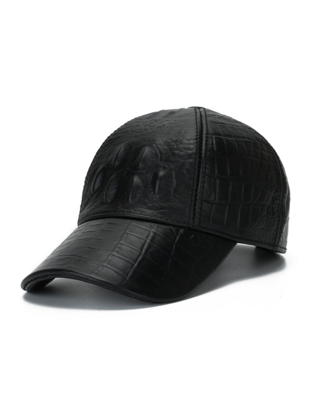 Lanorino - Unisex Black Cap - Sarman Fashion - Wholesale Clothing Fashion Brand for Men from Canada