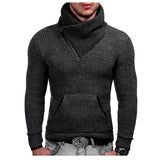 Lavba - High Neck Sweater for Men - Sarman Fashion - Wholesale Clothing Fashion Brand for Men from Canada