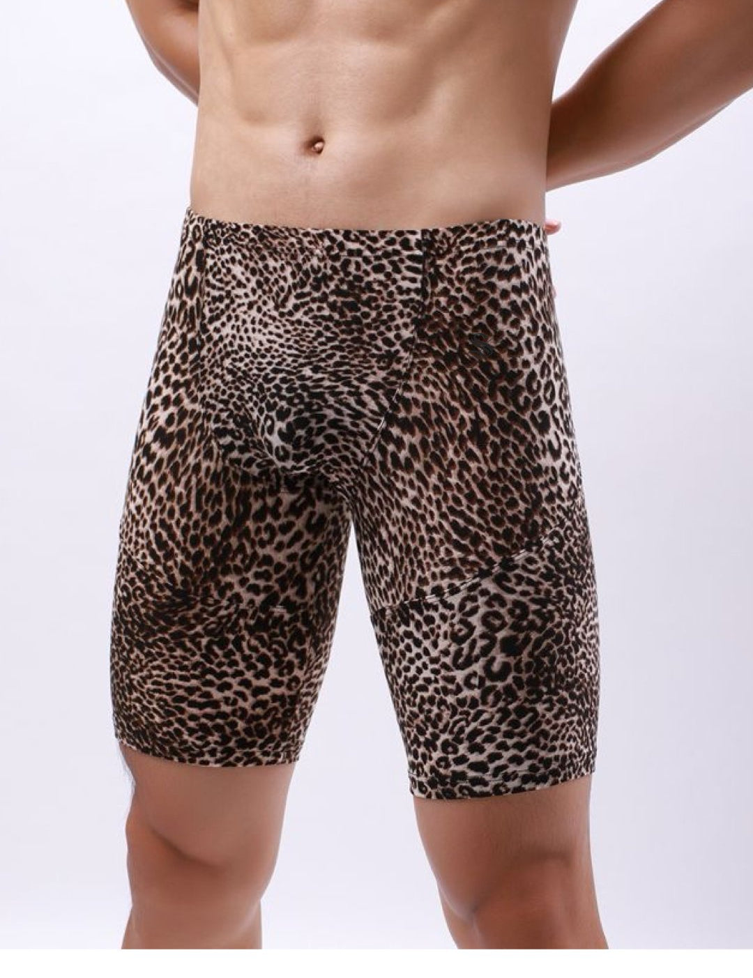 Leo J - Leggings Shorts for Men - Sarman Fashion - Wholesale Clothing Fashion Brand for Men from Canada