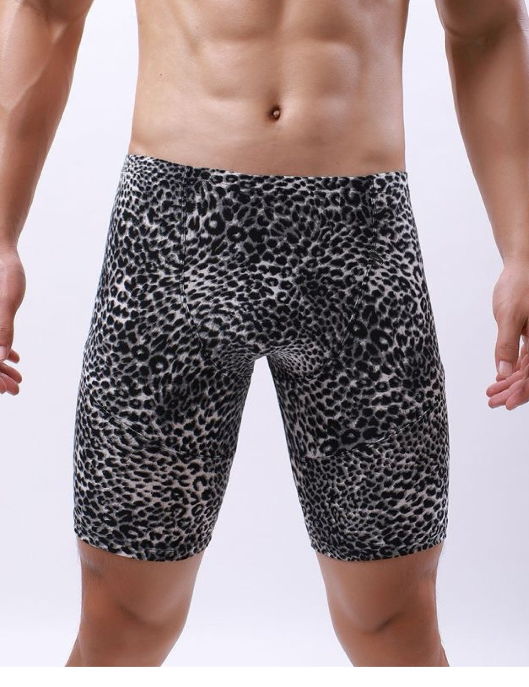 Leo J - Leggings Shorts for Men - Sarman Fashion - Wholesale Clothing Fashion Brand for Men from Canada