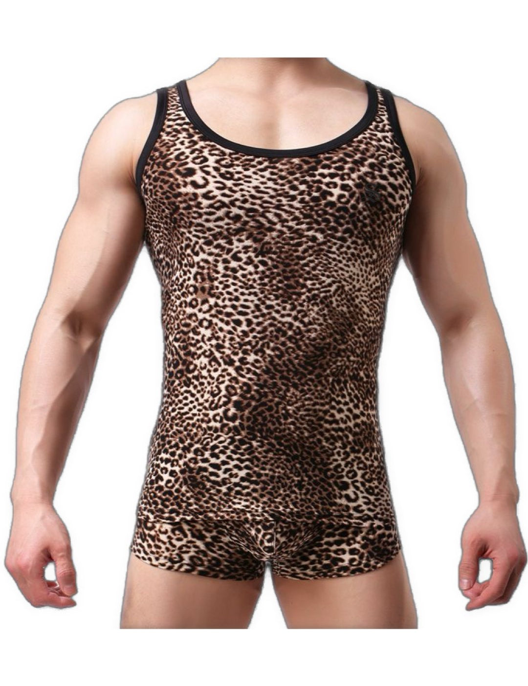 Leopa - Tank Top for Men - Sarman Fashion - Wholesale Clothing Fashion Brand for Men from Canada