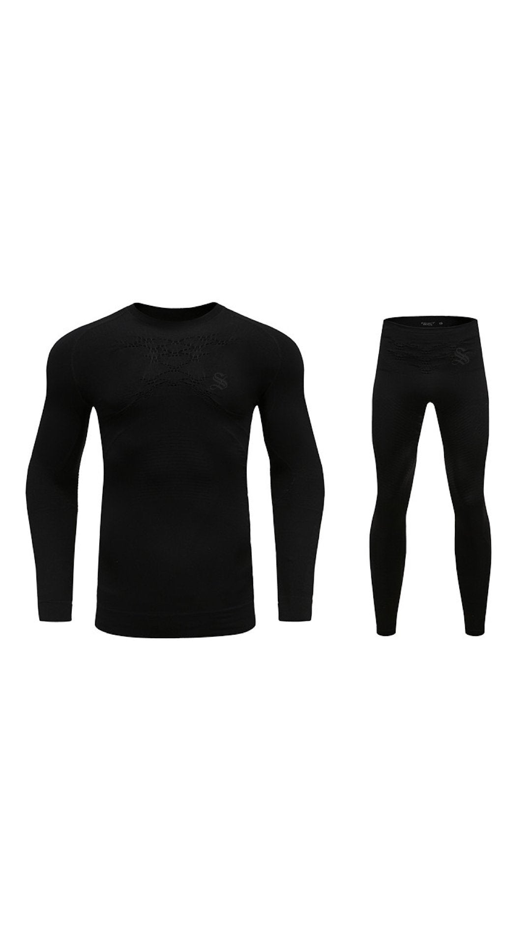 Letto 94 - Complete Set Leggings & Long Sleeves Shirt for Men - Sarman Fashion - Wholesale Clothing Fashion Brand for Men from Canada