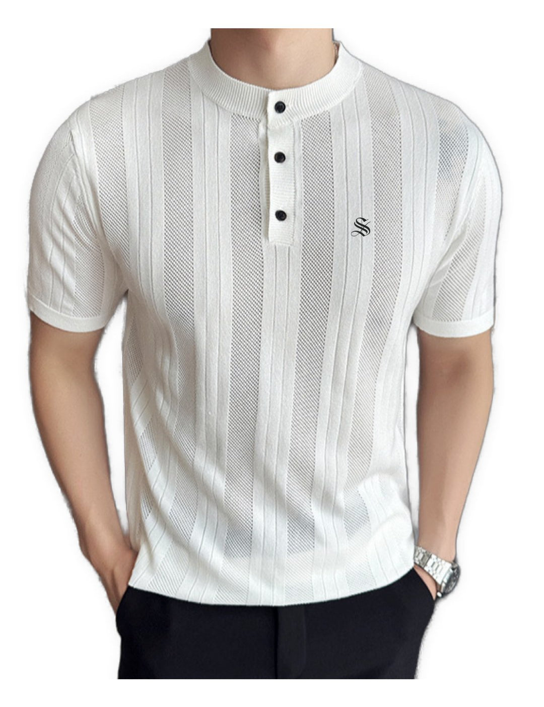 Lihopia - T-Shirt for Men - Sarman Fashion - Wholesale Clothing Fashion Brand for Men from Canada