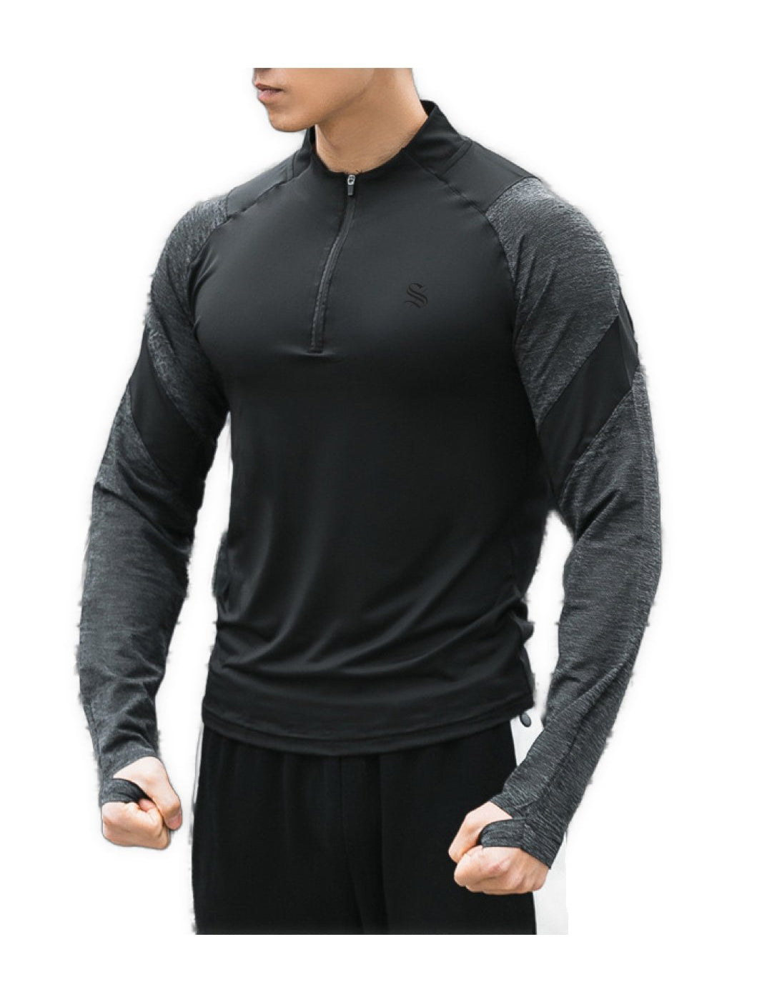 LiLU 2 - Long Sleeves Track Top for Men - Sarman Fashion - Wholesale Clothing Fashion Brand for Men from Canada