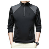 LiLU - Long Sleeves Track Top for Men - Sarman Fashion - Wholesale Clothing Fashion Brand for Men from Canada