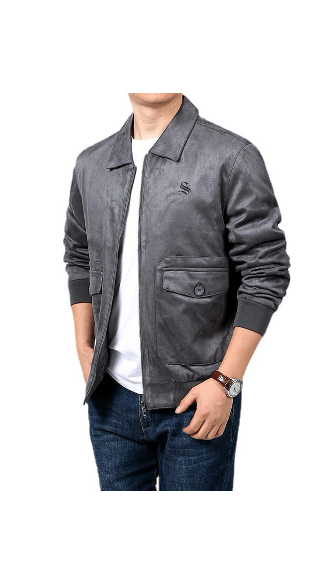 Limbo 3 - Long Sleeve Jacket for Men - Sarman Fashion - Wholesale Clothing Fashion Brand for Men from Canada