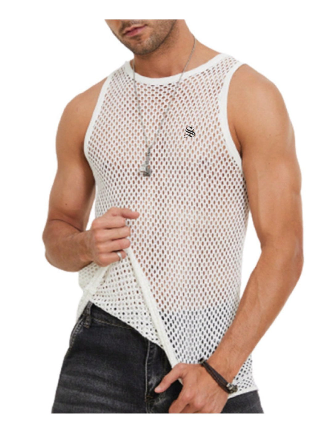 Lioop - Tank Top for Men - Sarman Fashion - Wholesale Clothing Fashion Brand for Men from Canada