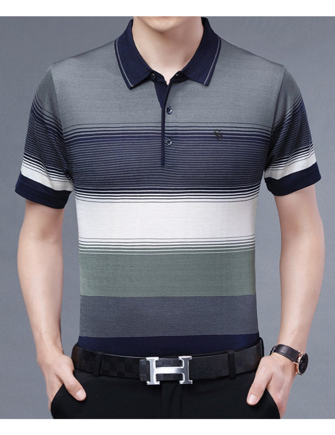 LKIK - Polo Shirt for Men - Sarman Fashion - Wholesale Clothing Fashion Brand for Men from Canada