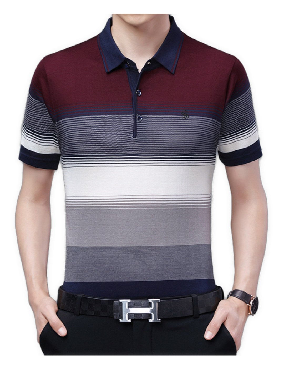 LKIK - Polo Shirt for Men - Sarman Fashion - Wholesale Clothing Fashion Brand for Men from Canada