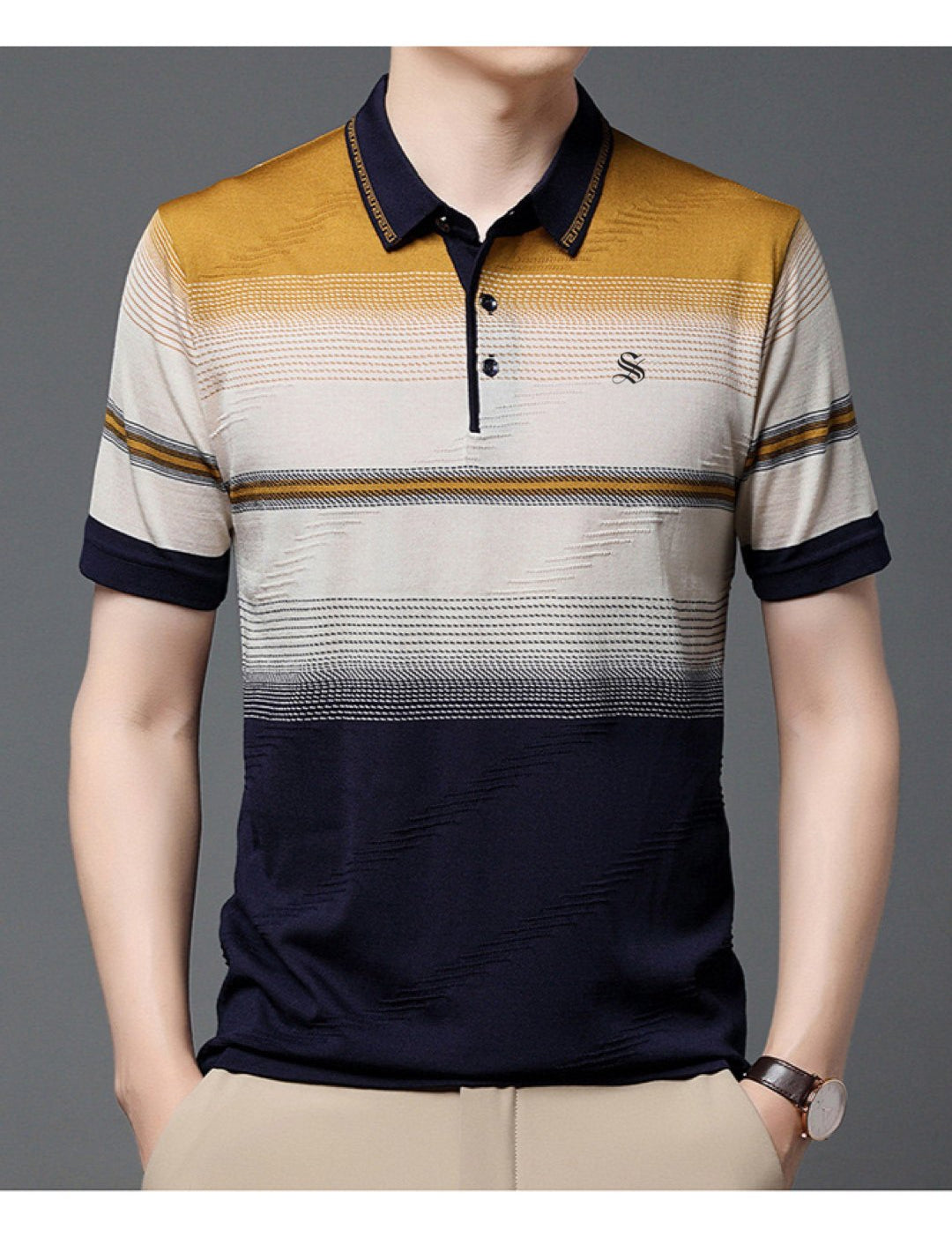 LKIM - Polo Shirt for Men - Sarman Fashion - Wholesale Clothing Fashion Brand for Men from Canada