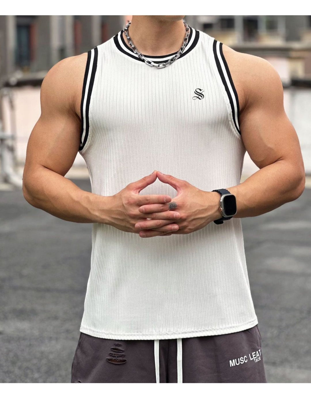 LLA - Tank Top for Men - Sarman Fashion - Wholesale Clothing Fashion Brand for Men from Canada