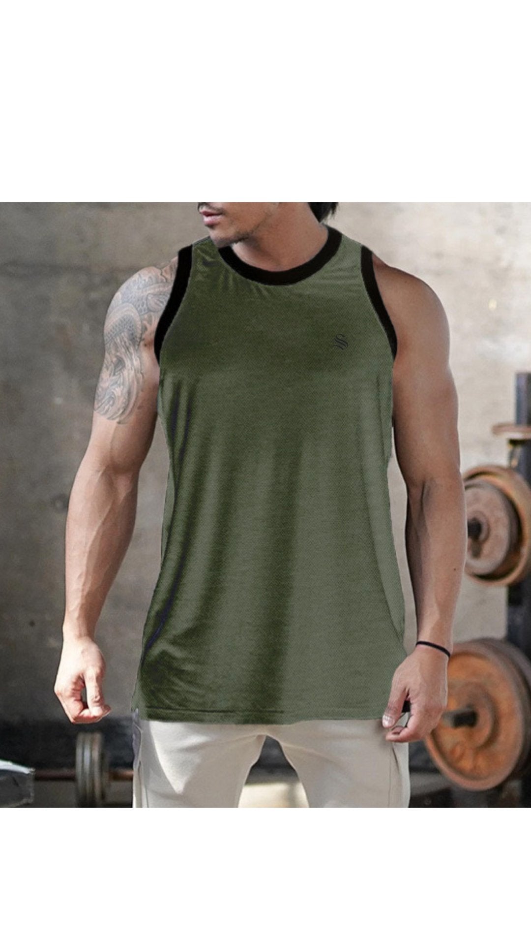 Lohi - Tank Top for Men - Sarman Fashion - Wholesale Clothing Fashion Brand for Men from Canada