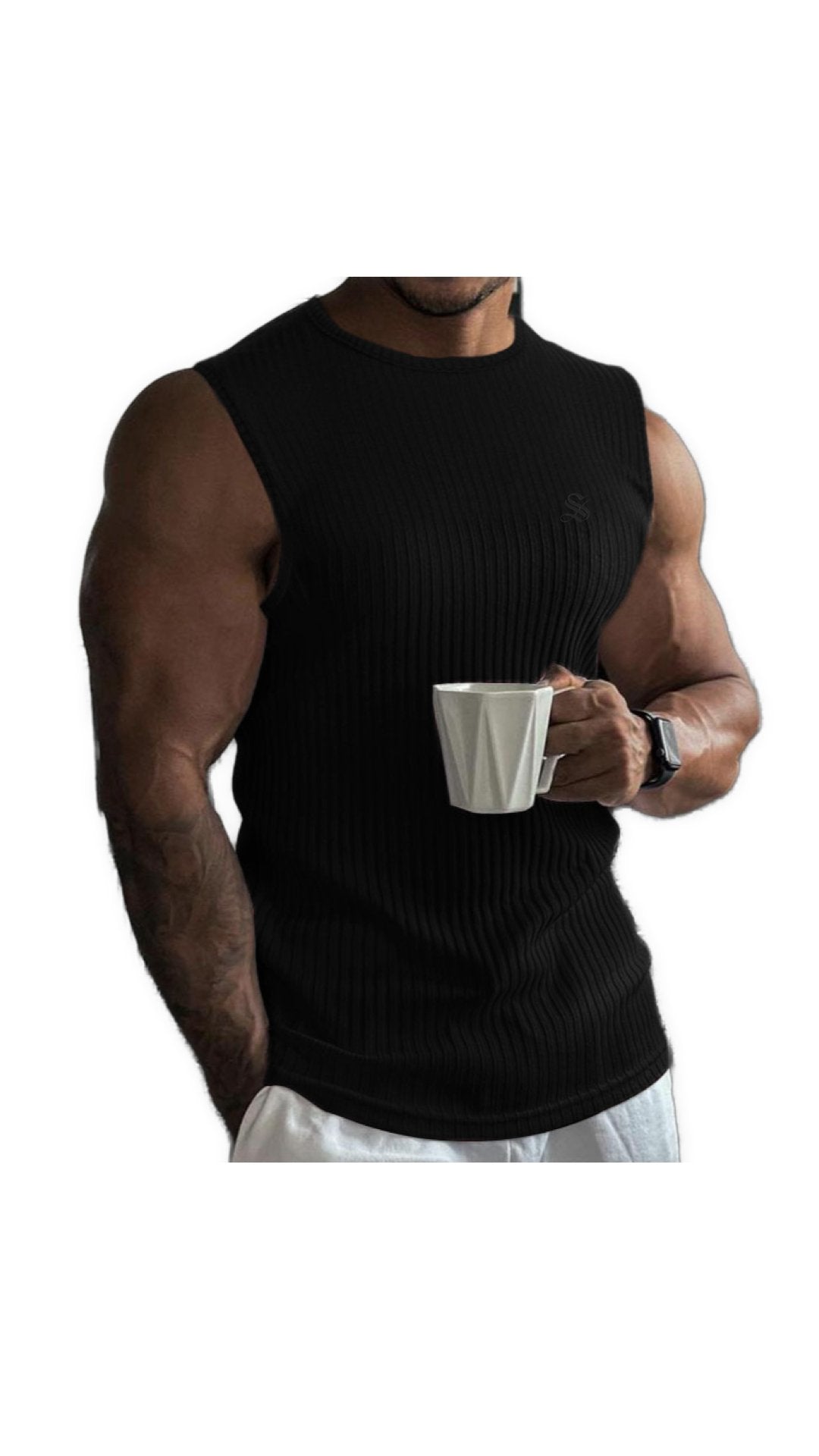 LTP 77 - Tank Top for Men - Sarman Fashion - Wholesale Clothing Fashion Brand for Men from Canada