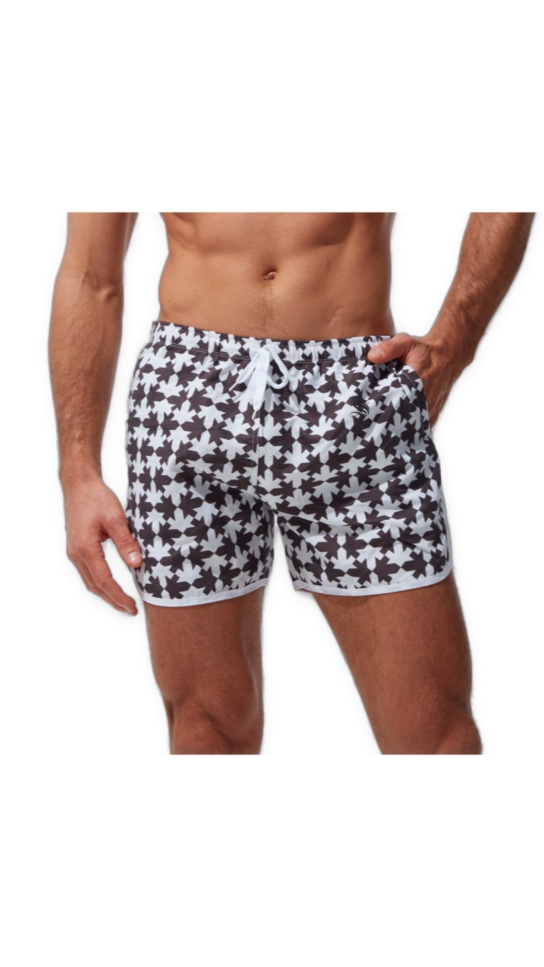 Maple - Swimming shorts for Men - Sarman Fashion - Wholesale Clothing Fashion Brand for Men from Canada