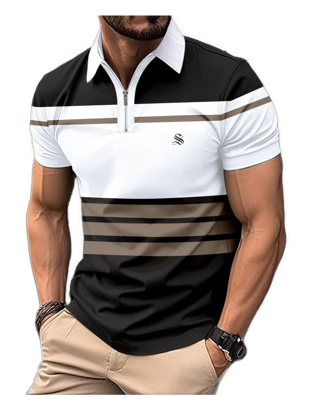 Maria - Polo Shirt for Men - Sarman Fashion - Wholesale Clothing Fashion Brand for Men from Canada