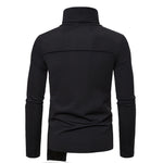 MArnega 3 - High Neck Long Sleeve Shirt for Men - Sarman Fashion - Wholesale Clothing Fashion Brand for Men from Canada