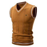 Mazal - Sleeveless Sweater for Men - Sarman Fashion - Wholesale Clothing Fashion Brand for Men from Canada