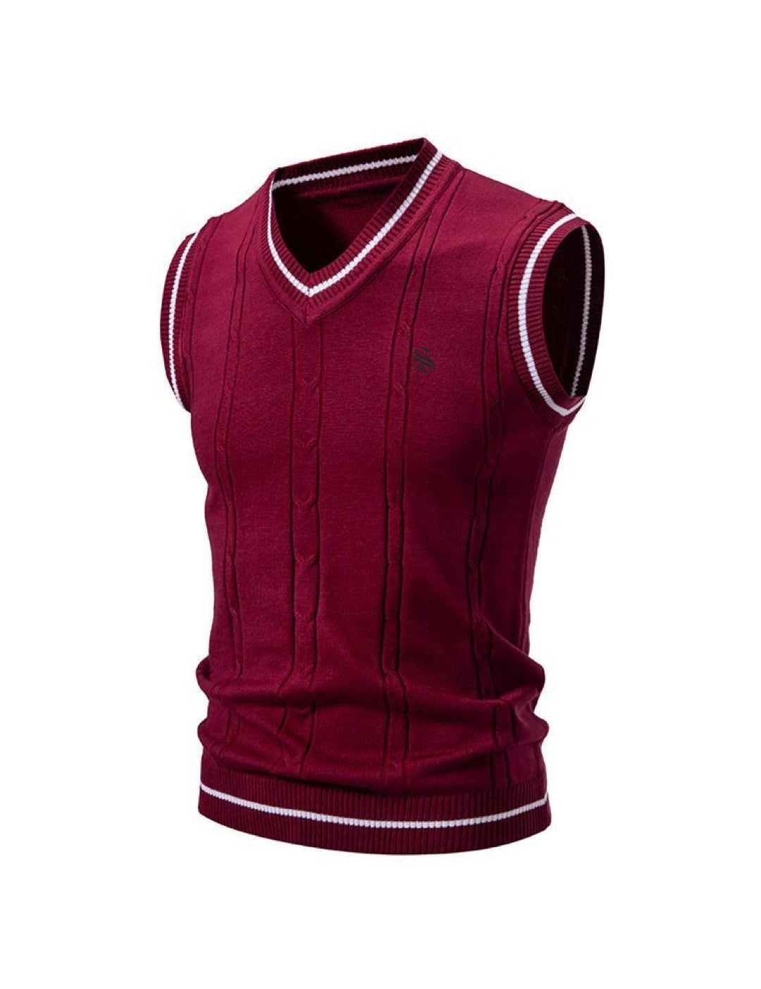 Mazal - Sleeveless Sweater for Men - Sarman Fashion - Wholesale Clothing Fashion Brand for Men from Canada