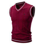 Mazal - Sleeveless Sweater for Men - Sarman Fashion - Wholesale Clothing Fashion Brand for Men from Canada