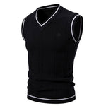 Mazal - Sleeveless Sweater for Men - Sarman Fashion - Wholesale Clothing Fashion Brand for Men from Canada